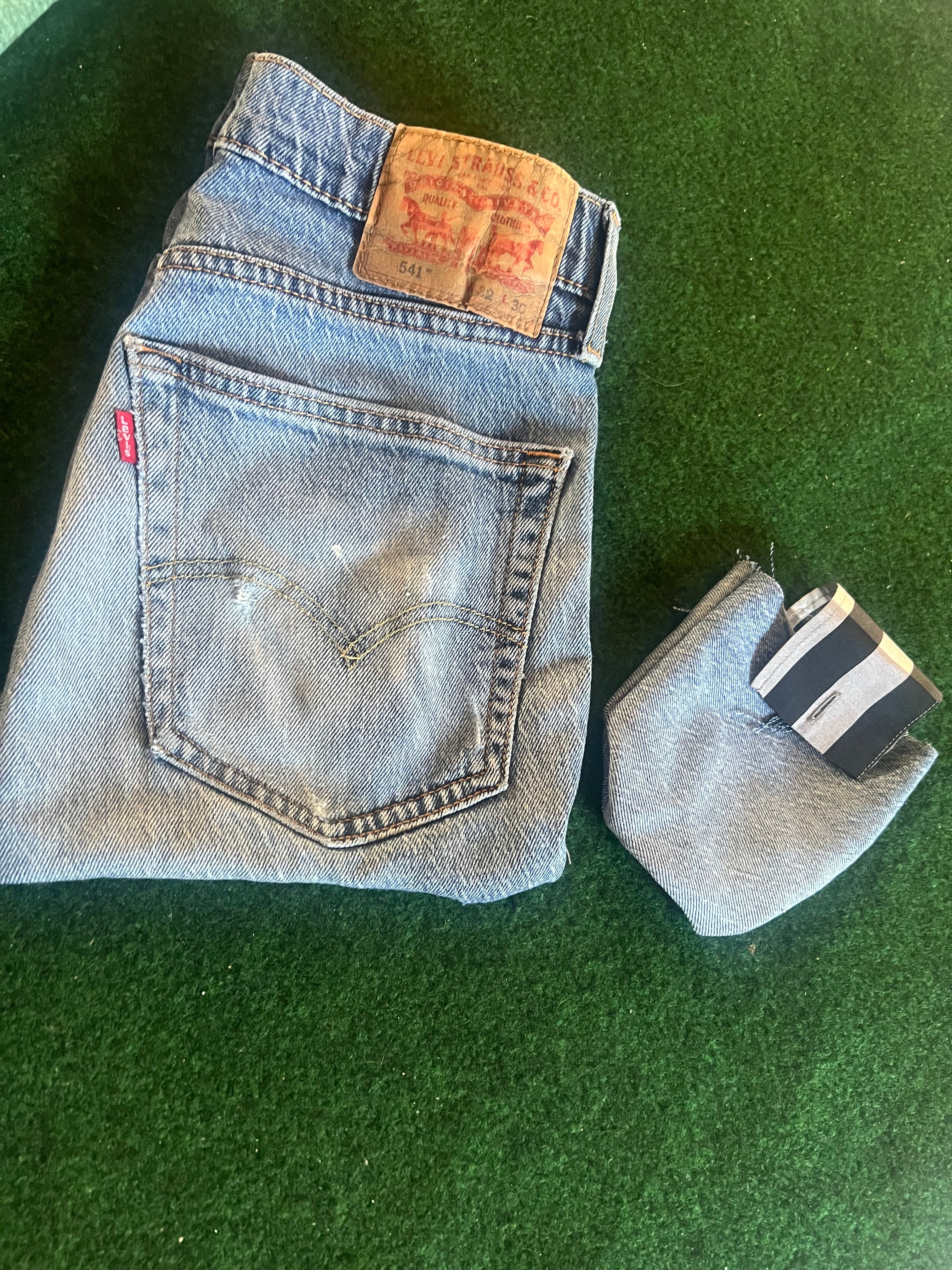 Levi’s pochette + portamonete, con cinturino Burberry