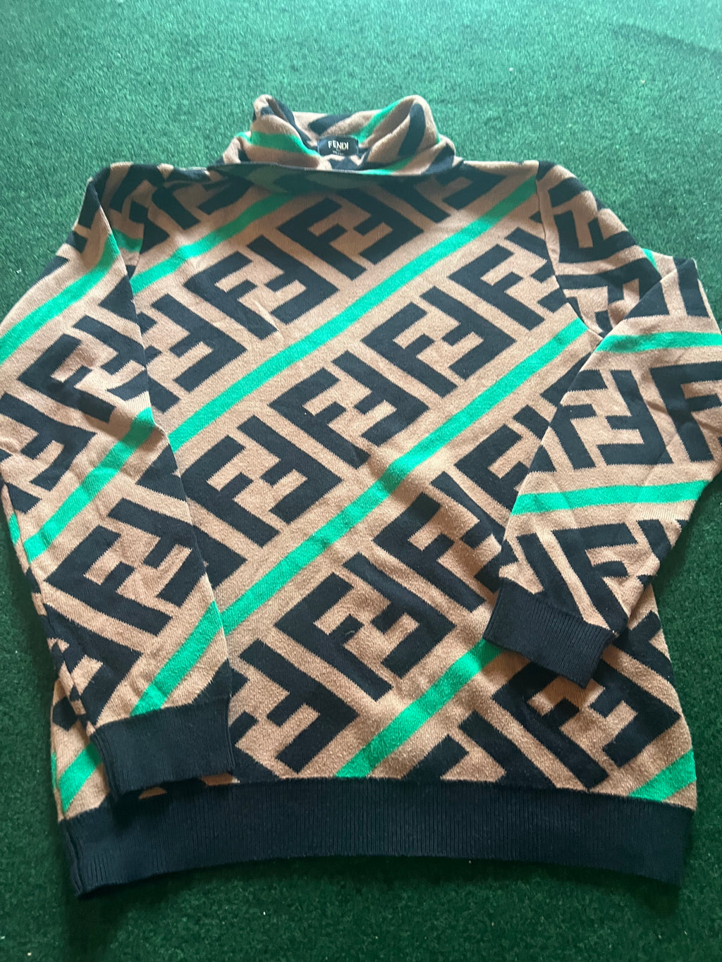 Fendi, maglioncino, luxury, Taglia M