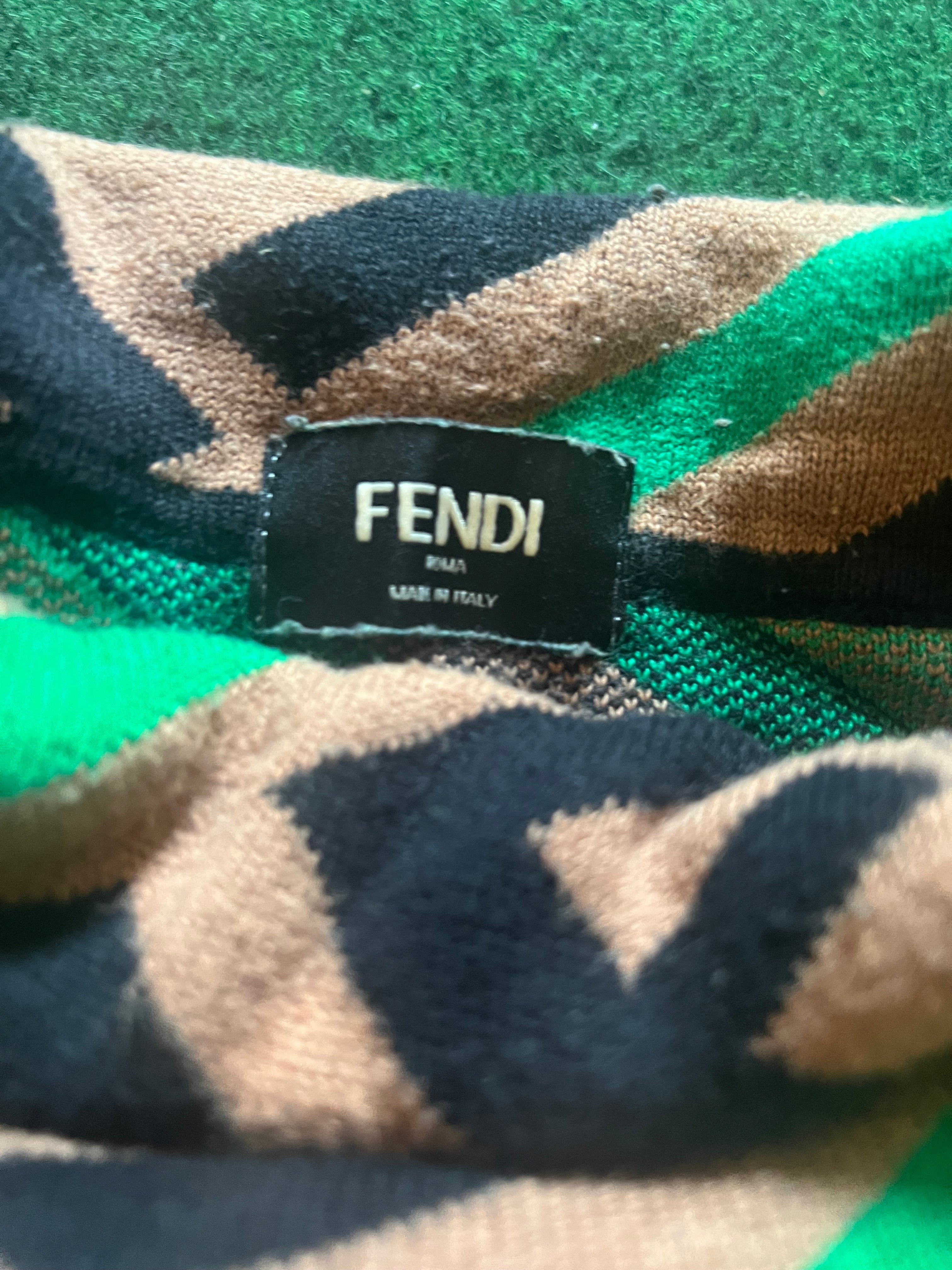 Fendi, maglioncino, luxury, Taglia M